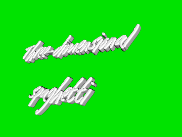 The ColdSpaghetti BTN font used in conjunction with the ImpactPlus program