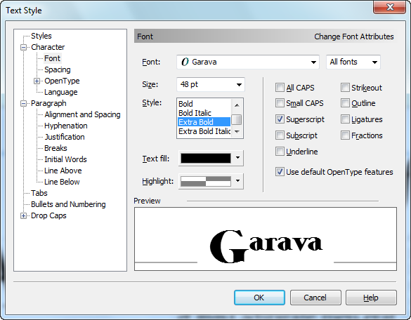 Garava Font Family.png