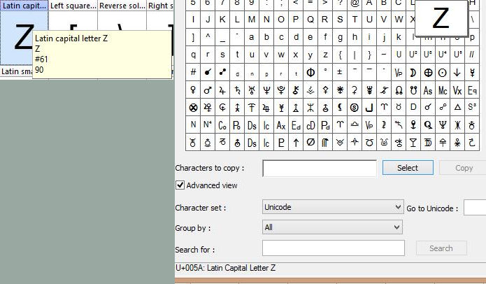 missing keystroke info