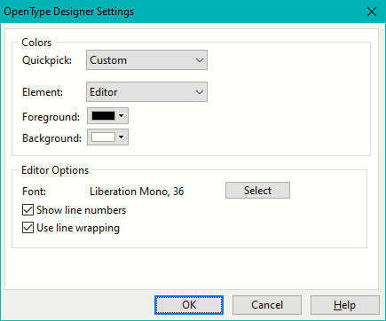 OpenType Designer Settings.png