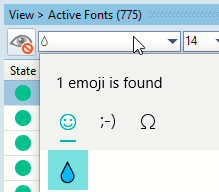 Search Fonts for Droplet.png