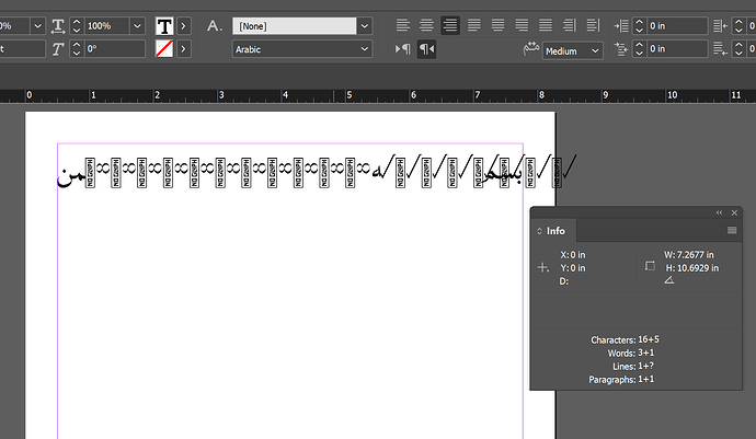 adobe indesign output or rendering